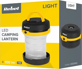 Rebel camping led lantaarn 1W 100lumen