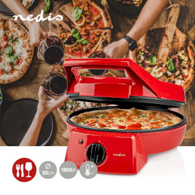 Pizza maker/grill plaat FCPM100FRD - Afbeelding 2