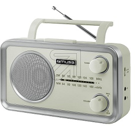 Muse MF060 beige portable radio