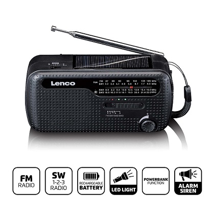 Lenco Noodradio MCR-113BK